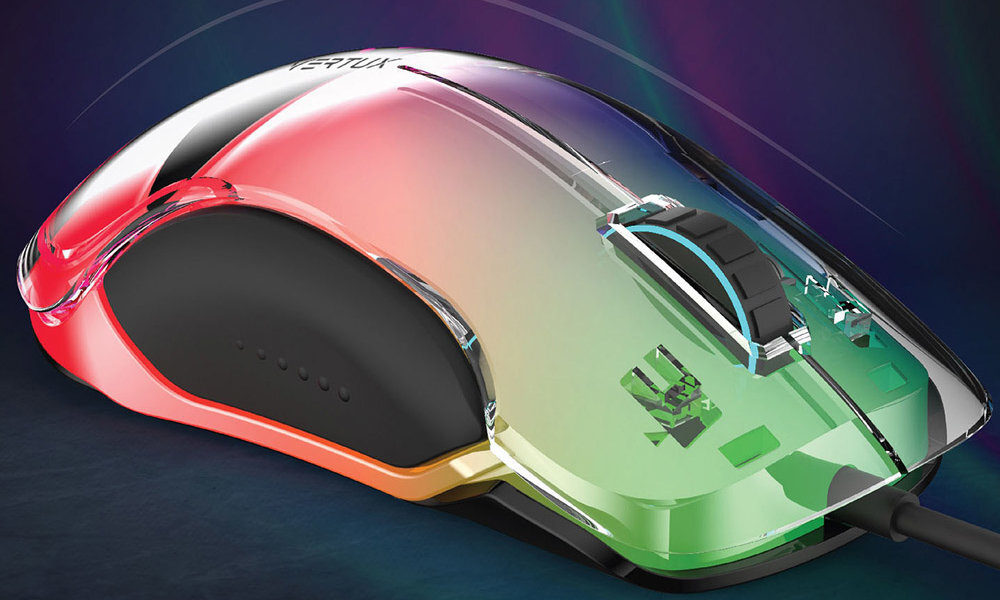 Mysz VERTUX Phoenix Konstrukcja zorientowana na komfort 