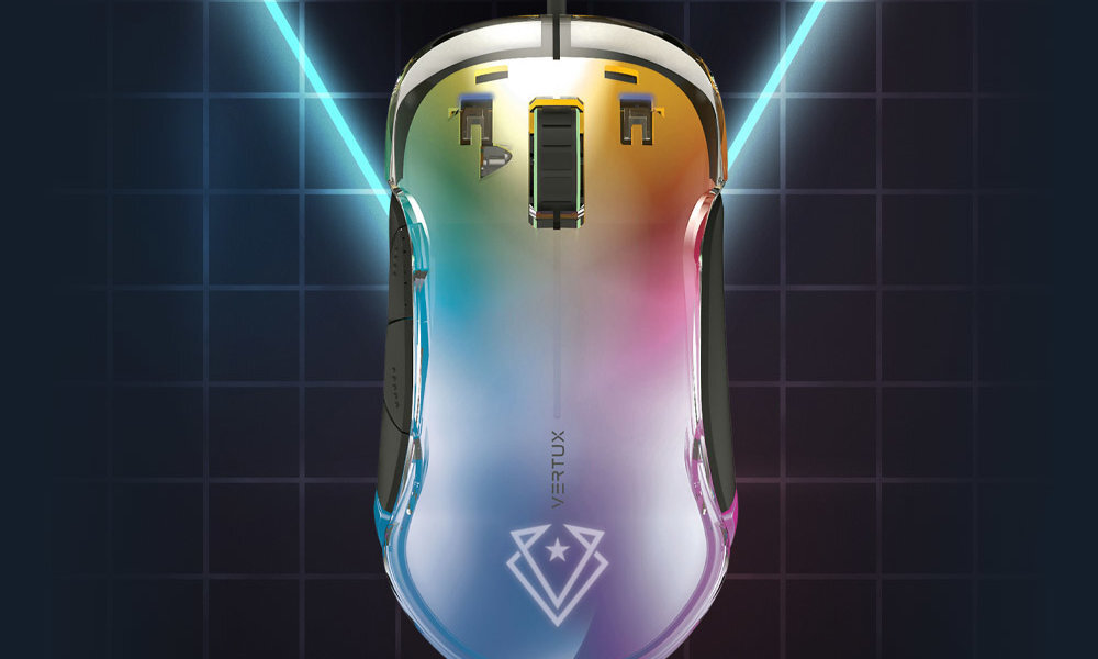 Mysz VERTUX Phoenix Siatka antypoślizgowa zapewniająca stabilną kontrolę