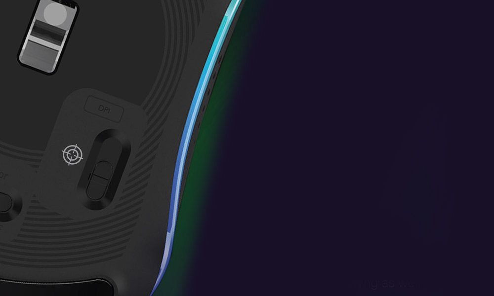 Mysz VERTUX Phoenix Włącznik i wyłącznik do sterowania światłami LED