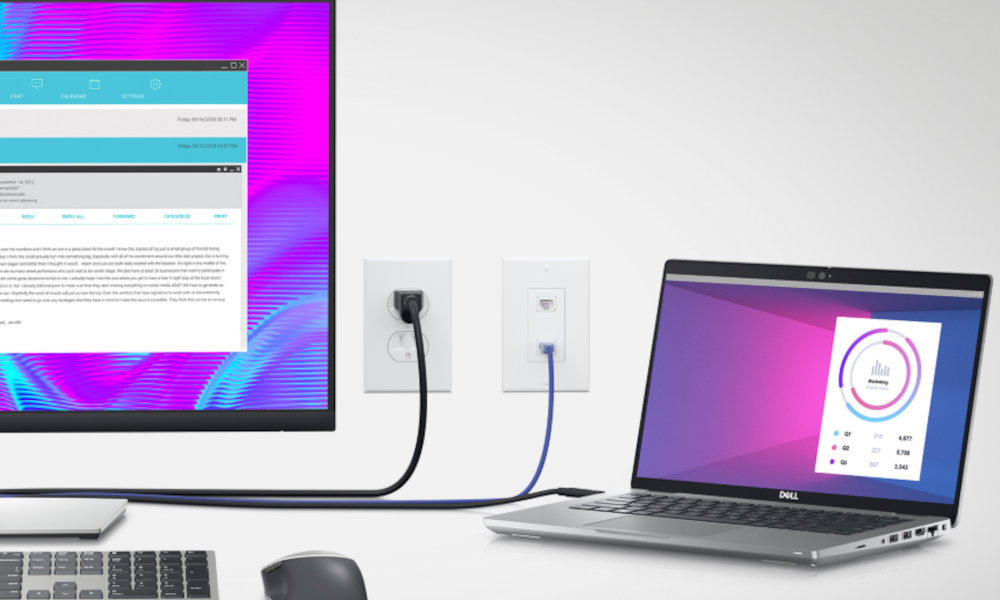 Monitor DELL P2723QE 27 2560x1440px IPS smukła nowoczesna obudowa