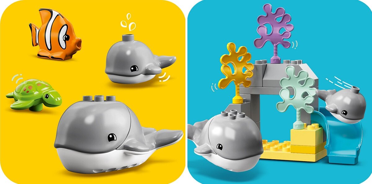 LEGO Duplo Dzikie zwierzęta oceanów 10972 Cały ocean zabawy