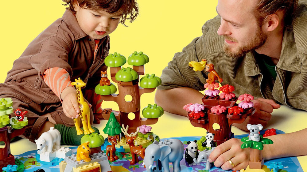 LEGO Duplo Dzikie zwierzęta świata  - plansza