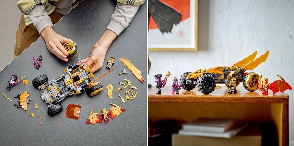 LEGO Ninjago Smoczy krążownik Cole-a 71769 Od lat dla Was