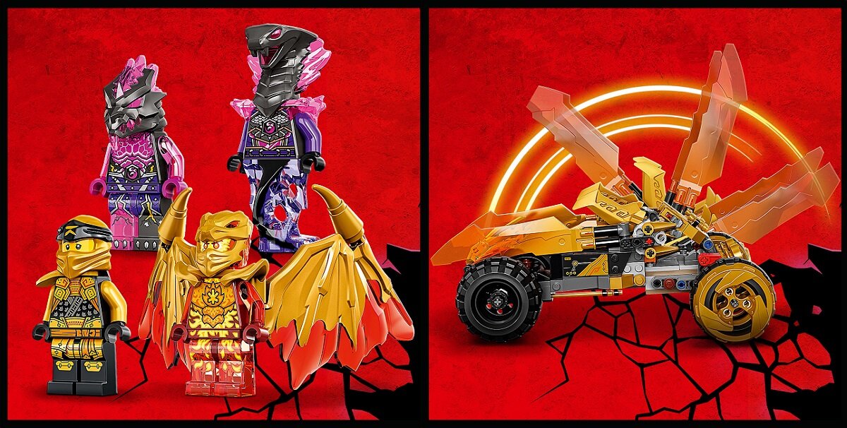 LEGO Ninjago Smoczy krążownik Cole-a 71769 Odkryj swoją pasje