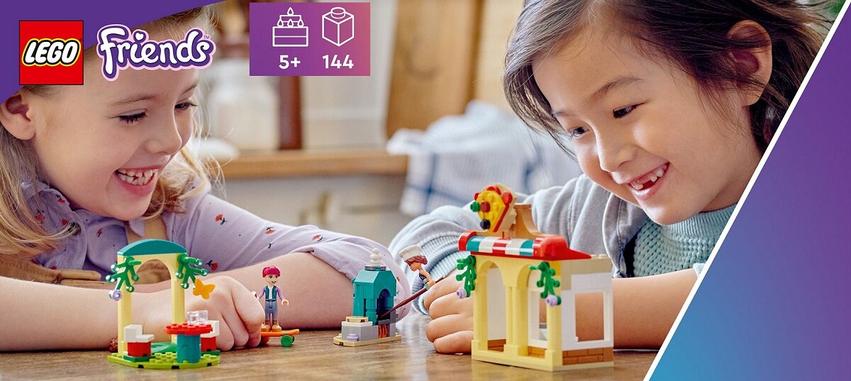 LEGO Friends Pizzeria w Heartlake 41705 Prezent dla miłośników pizzy Kulinarną frajdę czas zacząć