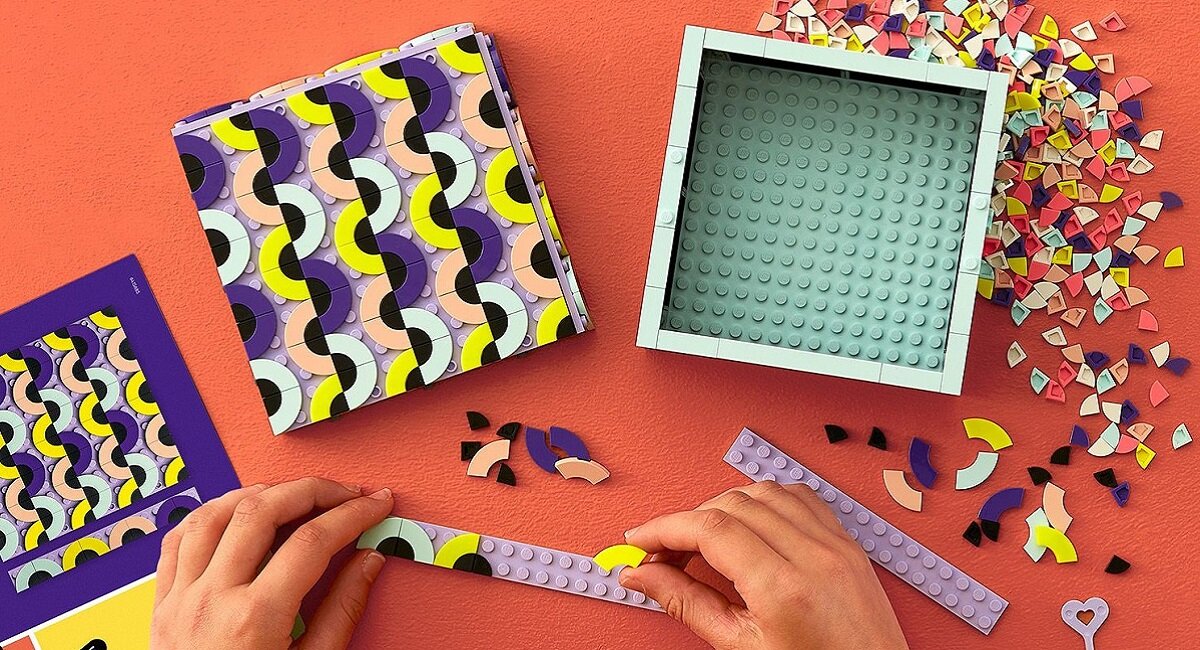 LEGO Dots Duże pudełko 41960 Nieograniczone możliwości projektowania Zabawa w dekorowanie szybko się zaczyna