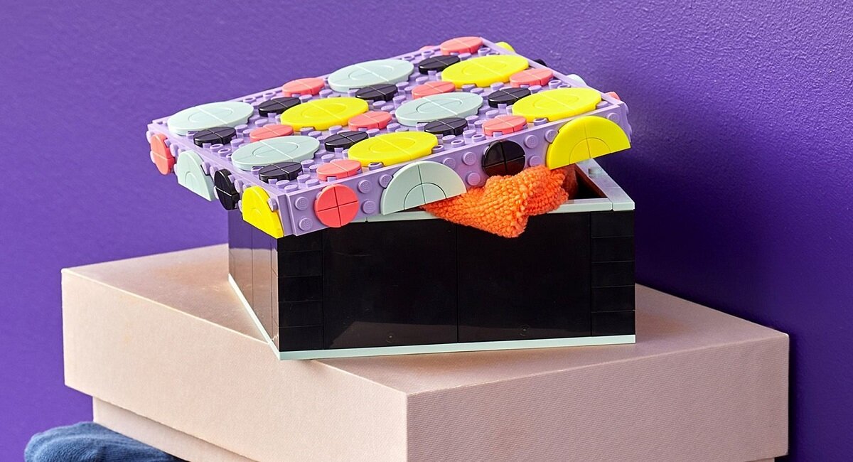 LEGO Dots Duże pudełko 41960 Pomoc w rozwoju życiowych umiejętności