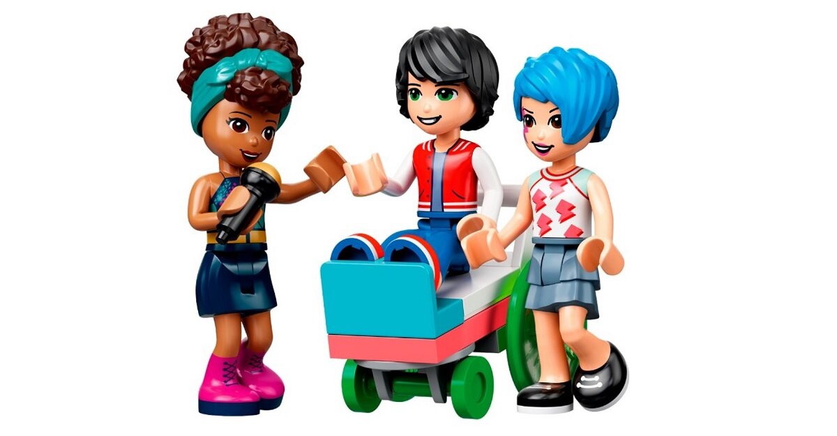 LEGO Friends Automat w dyskotece 41708 Wiele funkcji do odkrycia