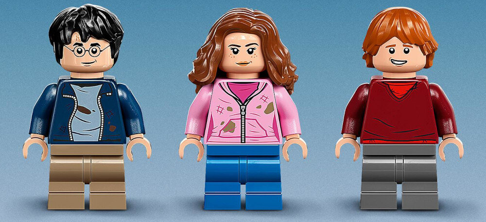 LEGO Harry Potter Wrzeszcząca Chata i wierzba bijąca  - figurki