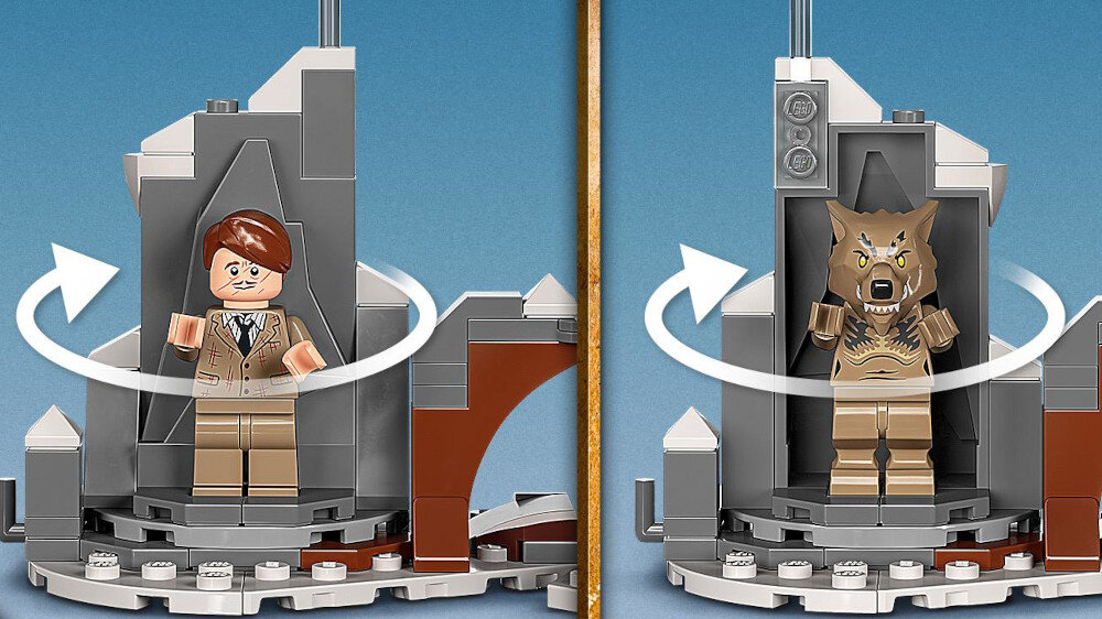 LEGO Harry Potter Wrzeszcząca Chata i wierzba bijąca  - wilkołak