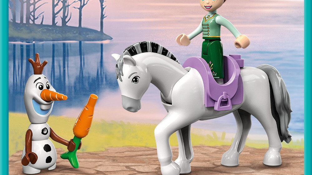 LEGO Disney Zabawa w zamku z Anną i Olafem  - zabawa