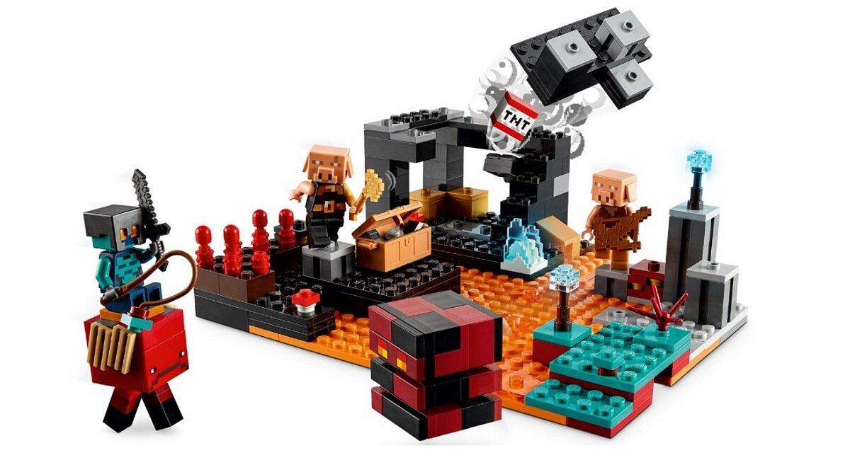 LEGO Minecraft Bastion w Netherze 21185 Minecraft na żywo