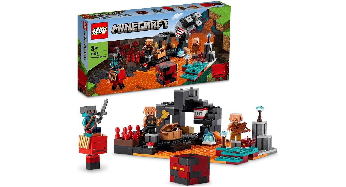 LEGO 21185 Minecraft Bastion w Netherze - niskie ceny i opinie w Media ...