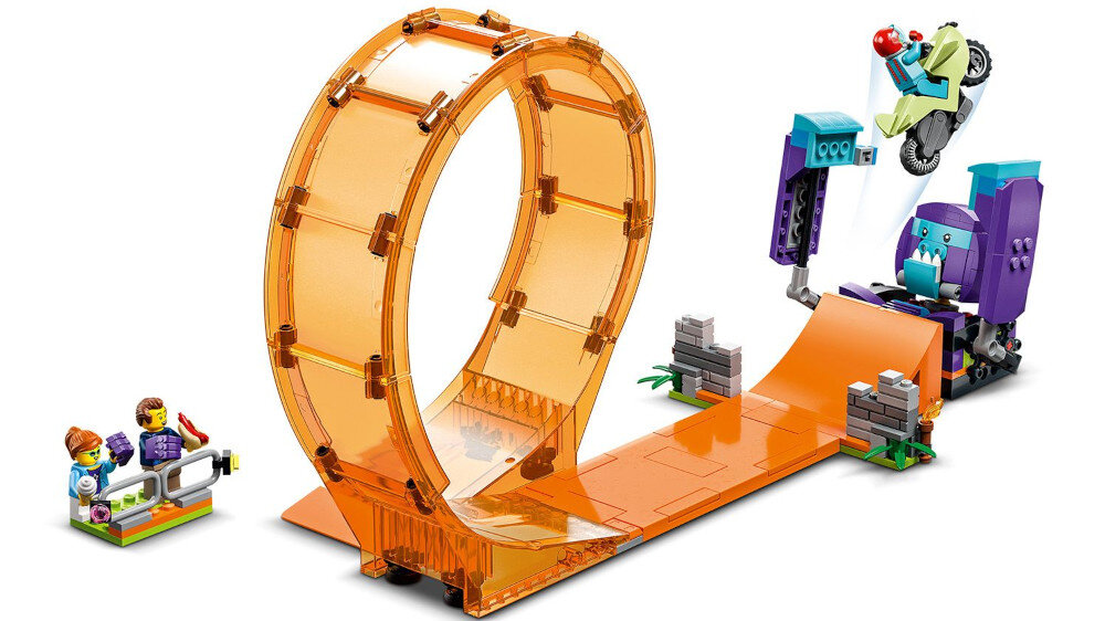 LEGO City Kaskaderska pętla i szympans demolka - stuntz