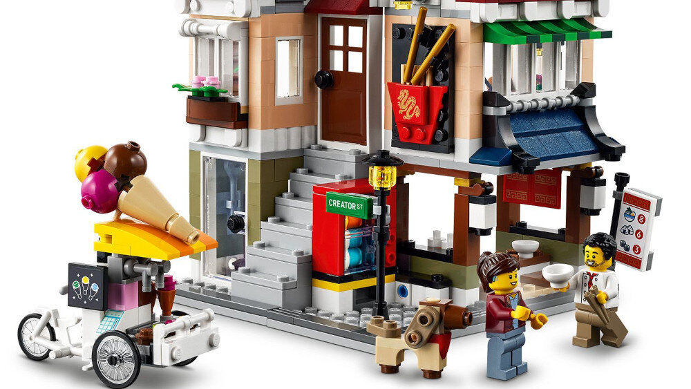 LEGO Creator Sklep z kluskami w śródmieściu - historie