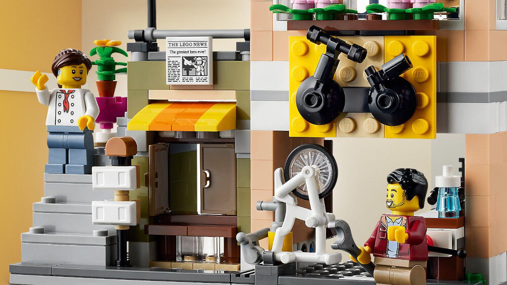 LEGO Creator Sklep z kluskami w śródmieściu - figurki