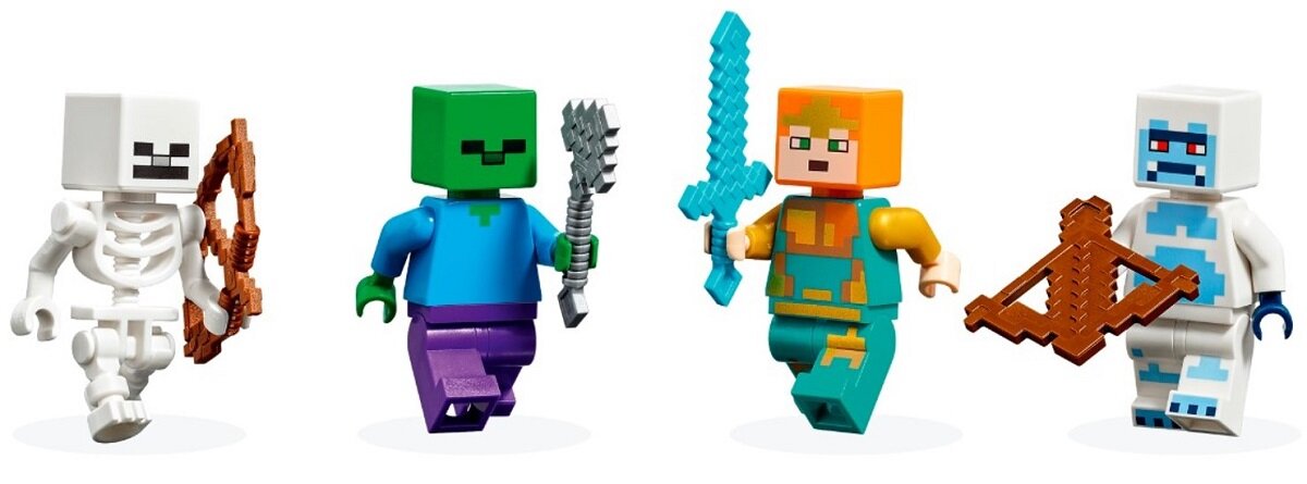 LEGO Minecraft Lodowy zamek 21186
Zestaw, który zachwyci fanów Minecrafta
