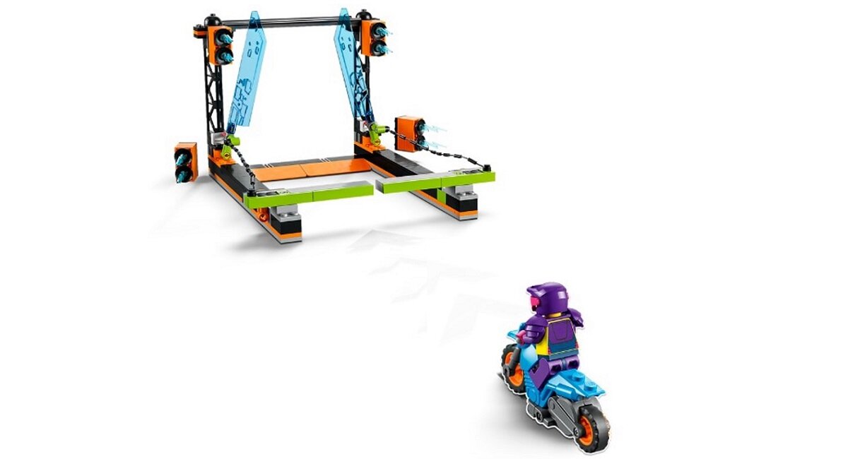 LEGO City Wyzwanie kaskaderskie: ostrze 60340 Pomoc w rozwoju życiowych umiejętności