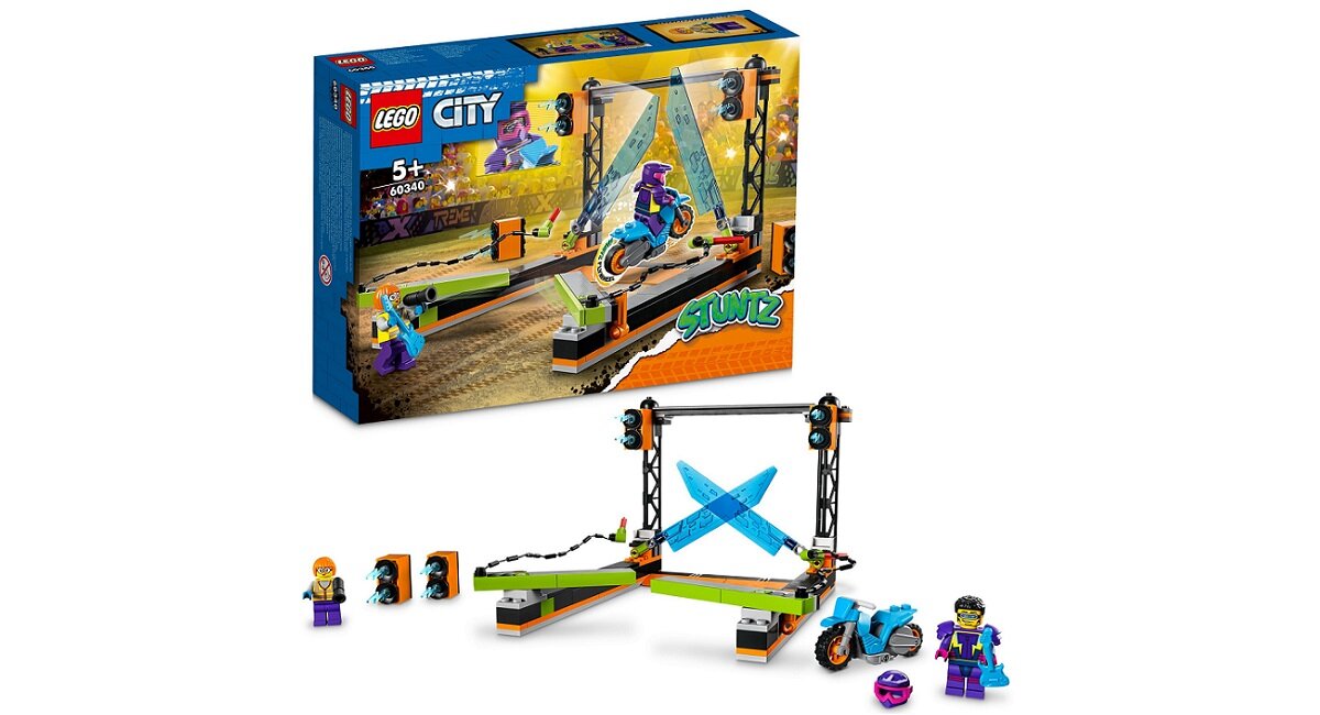 LEGO City Wyzwanie kaskaderskie: ostrze 60340 Od lat dla Was