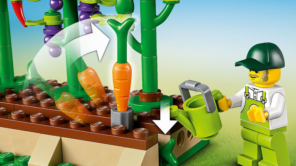 LEGO City Furgonetka na targu - funkcje