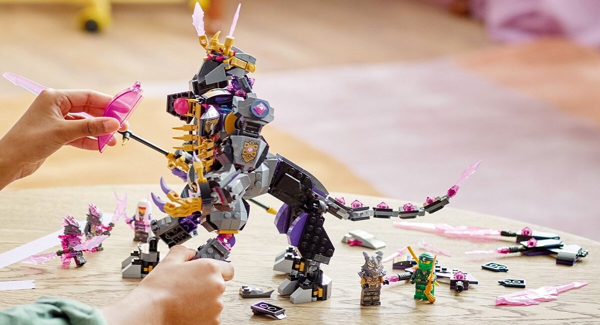 LEGO Ninjago Kryształowy król 71772 Wesoła cyfrowa zabawa dla konstruktorów LEGO