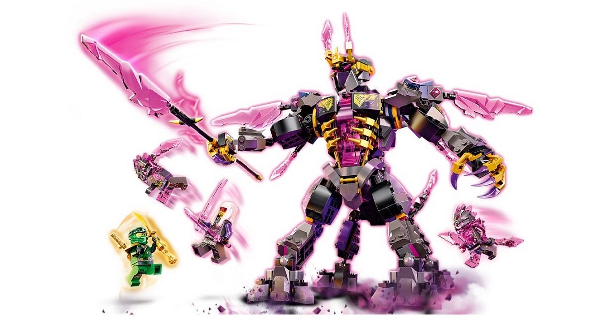 LEGO Ninjago Kryształowy król 71772 Zabawkowy złoczyńca 