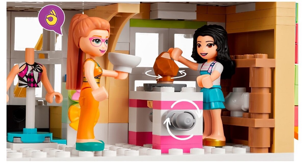 LEGO Friends Szkoła artystyczna Emmy 41711 Zabawa napędzana wyobraźnią