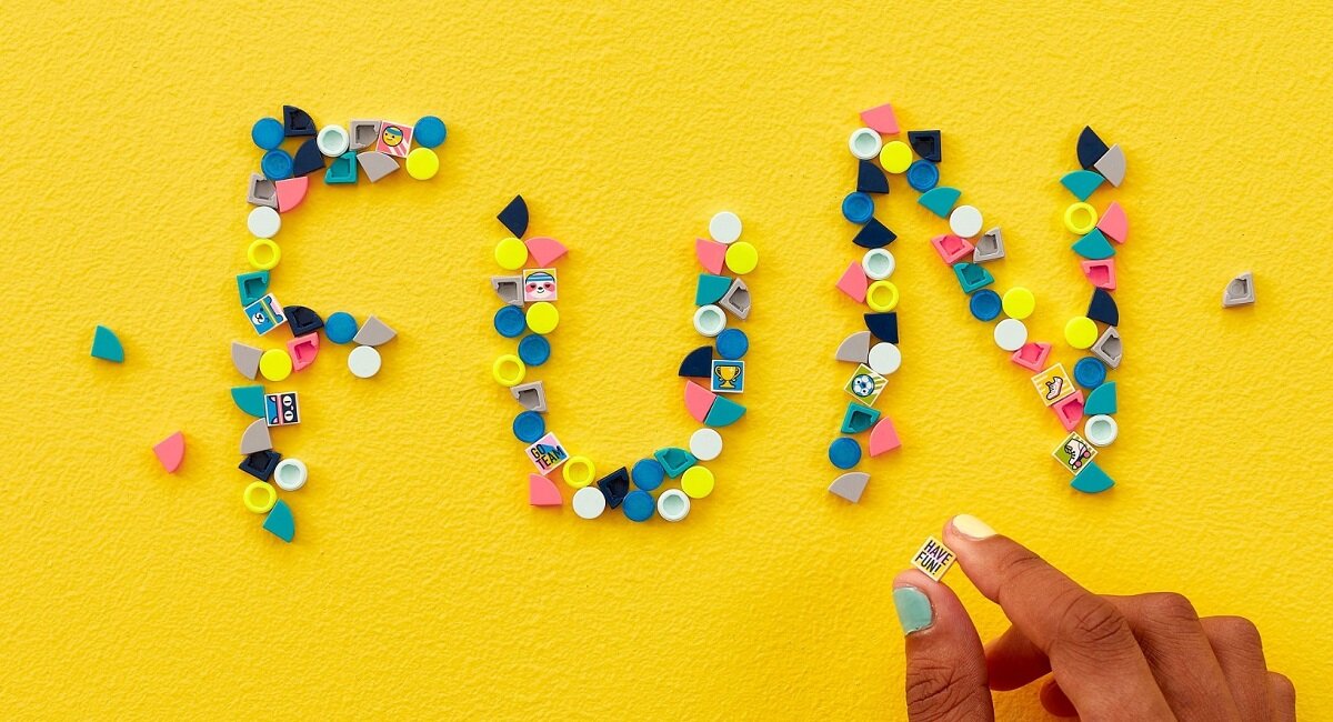 LEGO DOTS Dodatki DOTS — seria 7: SPORT 41958 Dodatkowa kreatywność w torebce