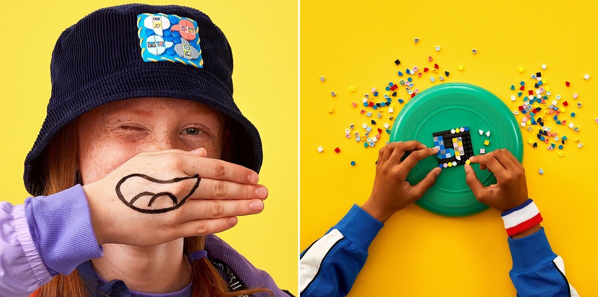 LEGO DOTS Dodatki DOTS — seria 7: SPORT 41958
Projektuj i zmieniaj bez końca
