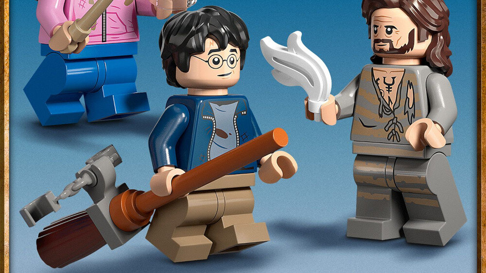 LEGO Harry Potter Dziedziniec Hogwartu: na ratunek Syriuszowi  - figurki