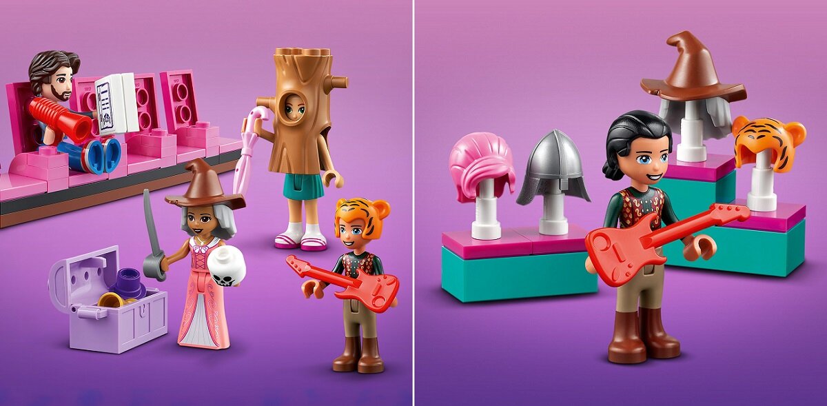 LEGO Friends Szkoła aktorska Andrei 41714 dla miłośników teatru Występ przed publicznością 