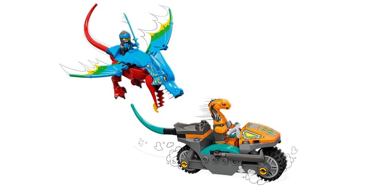 LEGO Ninjago Świątynia ze smokiem ninja 71759 Ekscytująca figurka smoka 