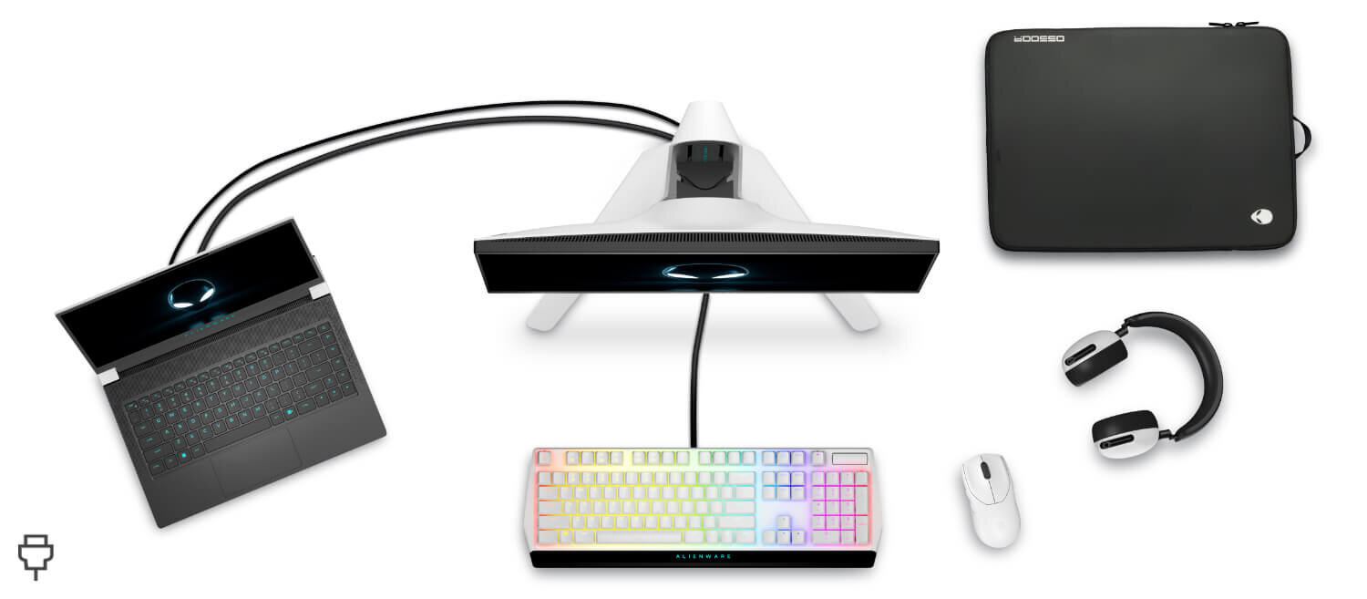 Laptop DELL Alienware X14 14R1 - Thunderbolt 4 