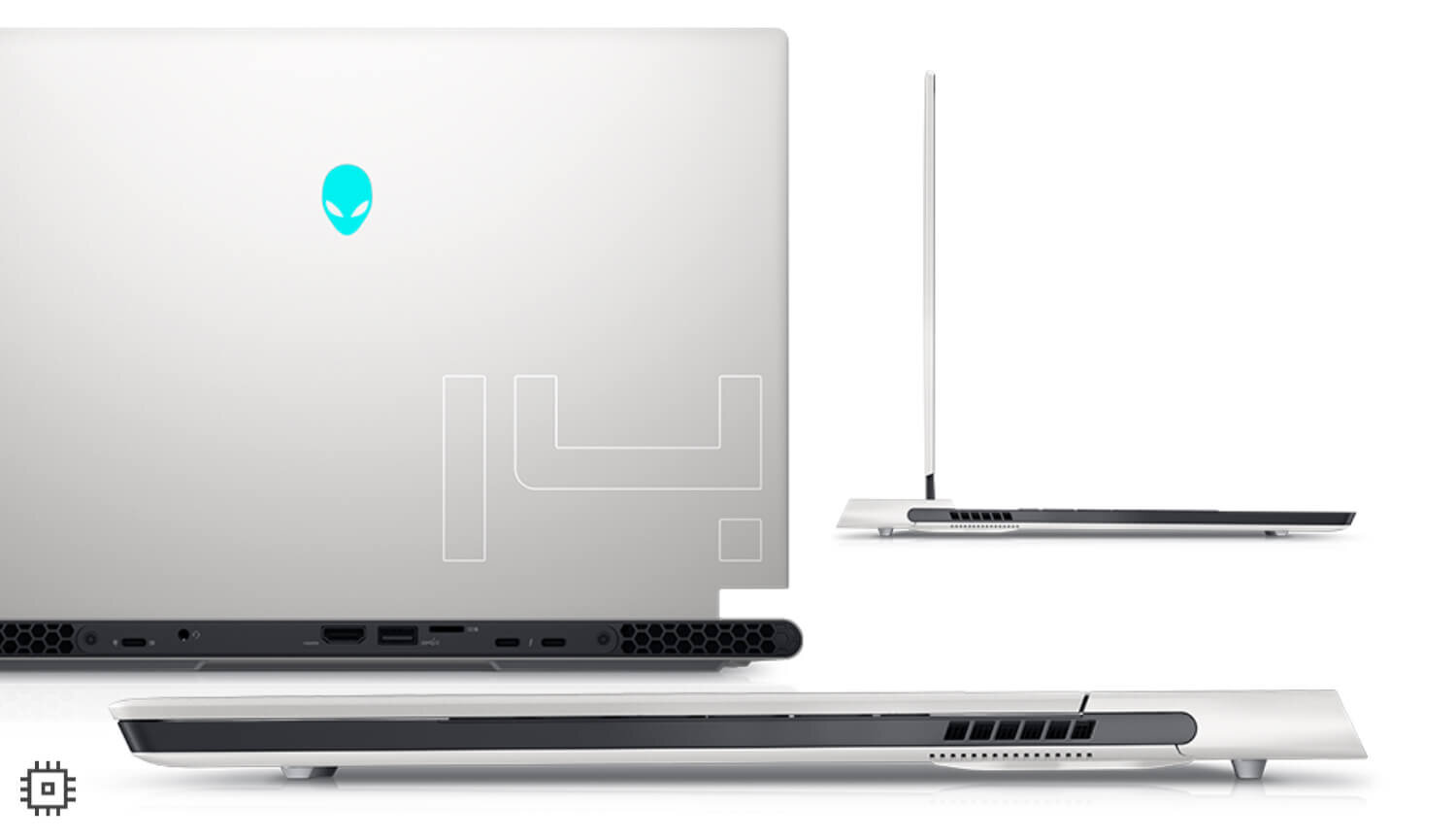 Laptop DELL Alienware X14 14R1 - High Endurance Clear Coat   