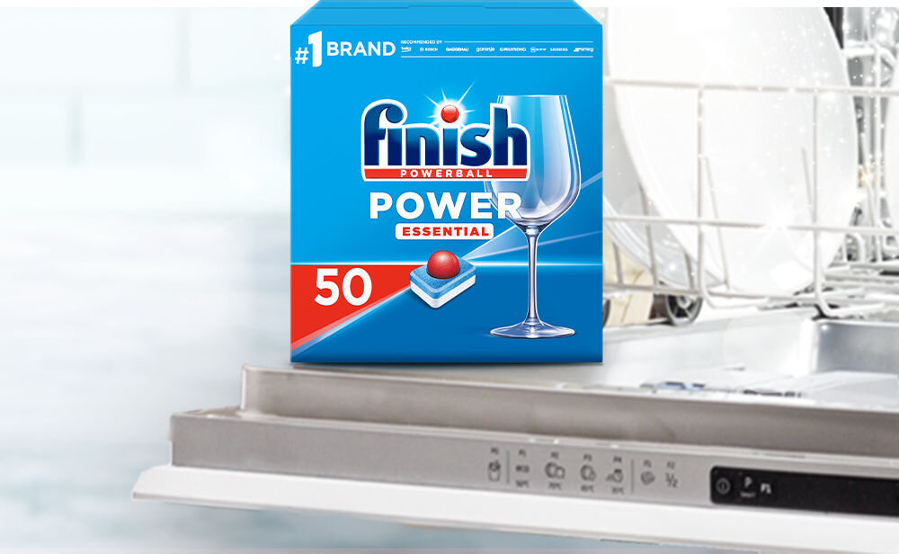 Tabletki do zmywarek FINISH Power Essential zalety