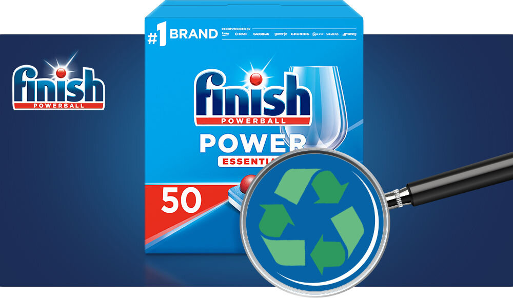 Tabletki do zmywarek FINISH Power Essential recykling