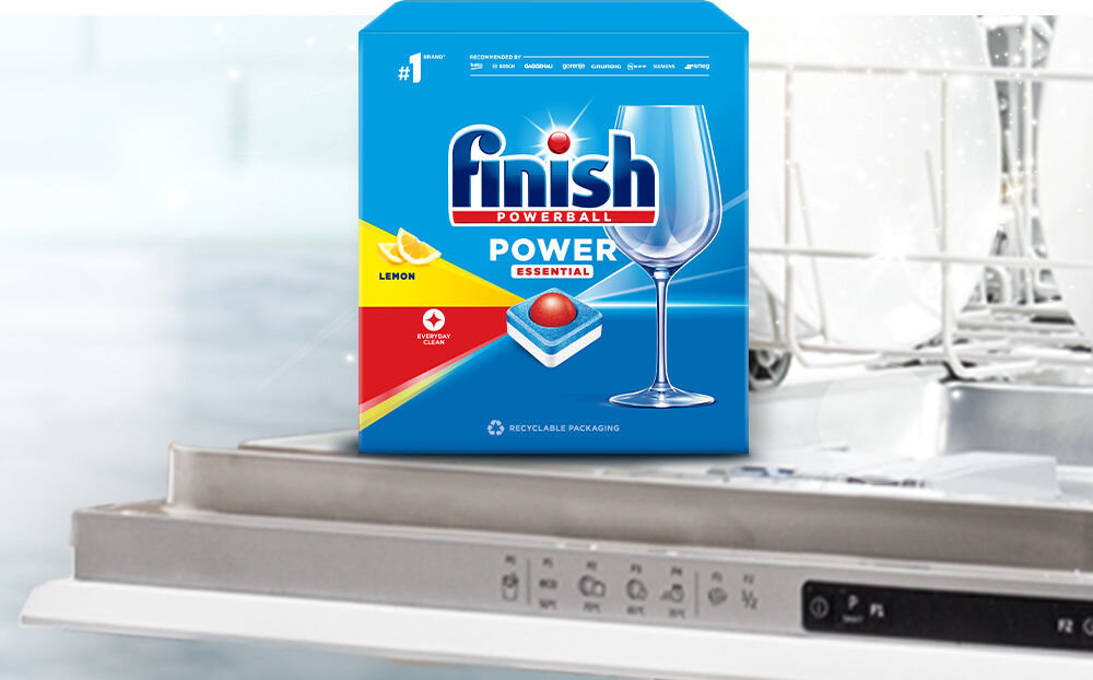 Tabletki do zmywarek FINISH Power Essential zalety