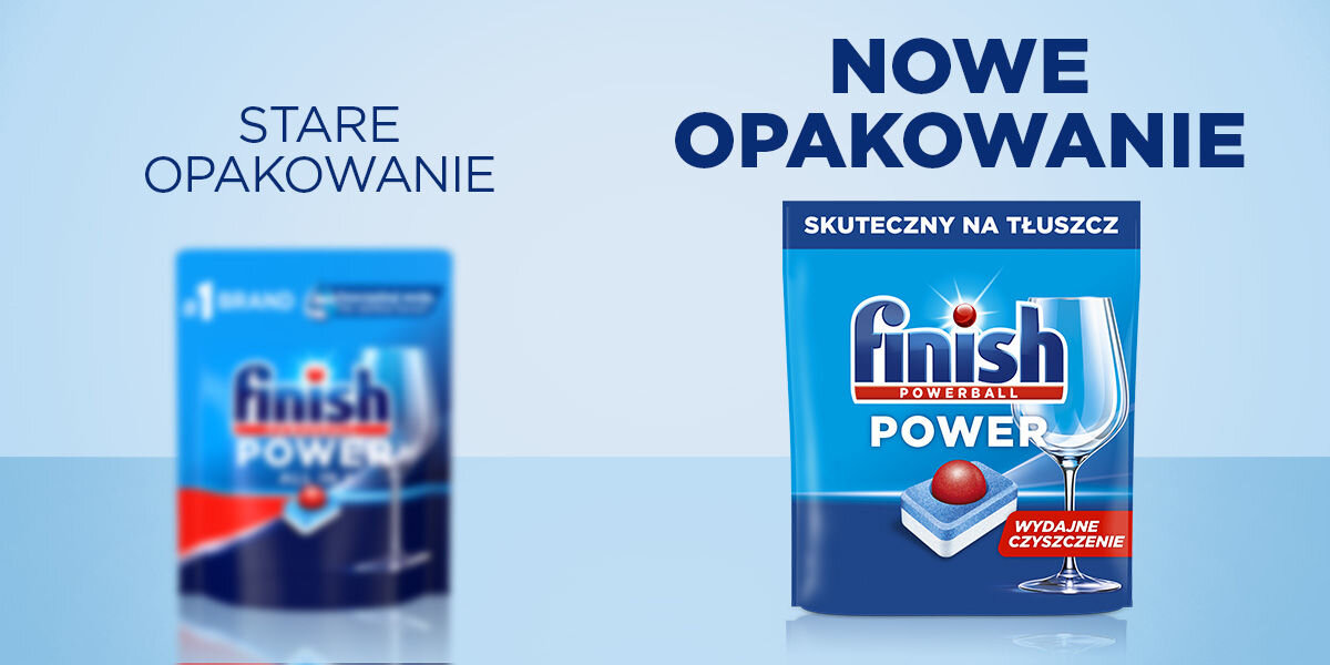 Tabletki do zmywarek FINISH Powerball Power All in 1 - 53 szt.