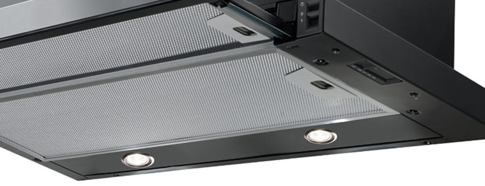 FRANKE Telescopic FTC 601 BK GL 110.0439.279 okap oświetlenie led potrawy klimat panel sterowanie dotykowe ustawienia