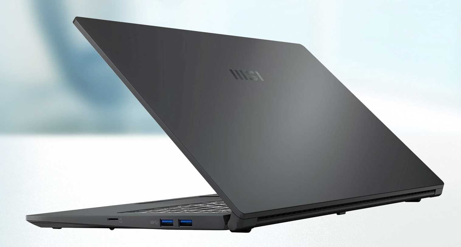  Laptop MSI Modern A5M - MIL-STD 810G 