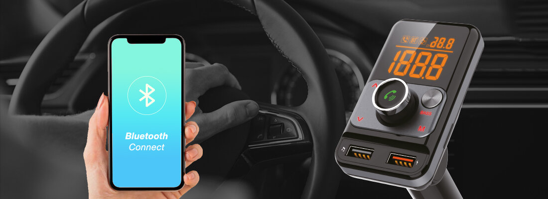 Transmiter FM VORDON TB-150 - bluetooth