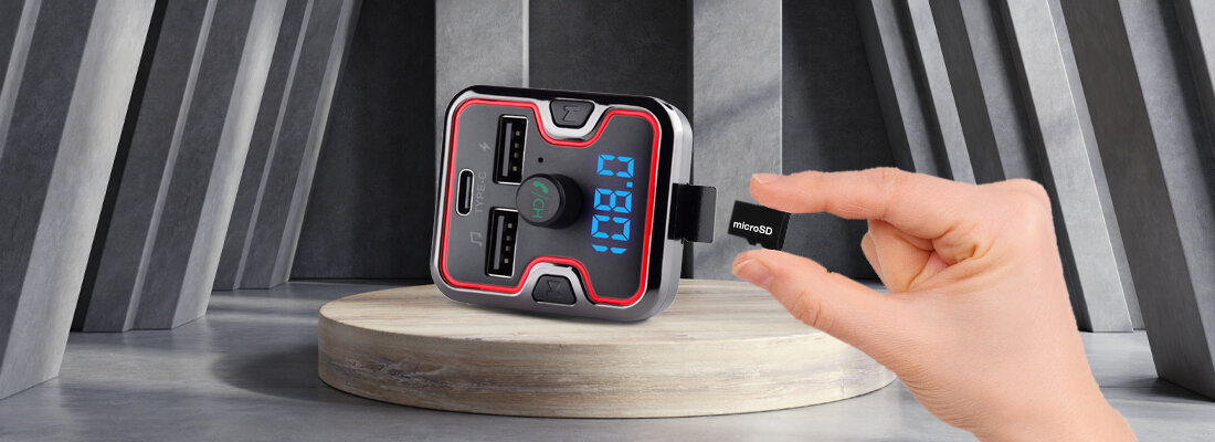 Transmiter FM VORDON TB-155 - microsd