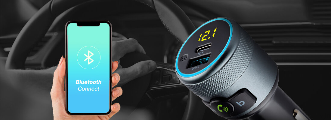 Transmiter FM VORDON TB-175 - bluetooth