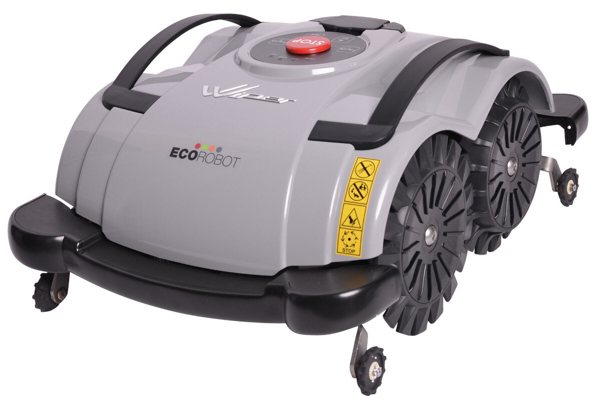 Robot koszący WIPER Blitz XH4 Grigio V20 sterowanie Bluetooth wyglad