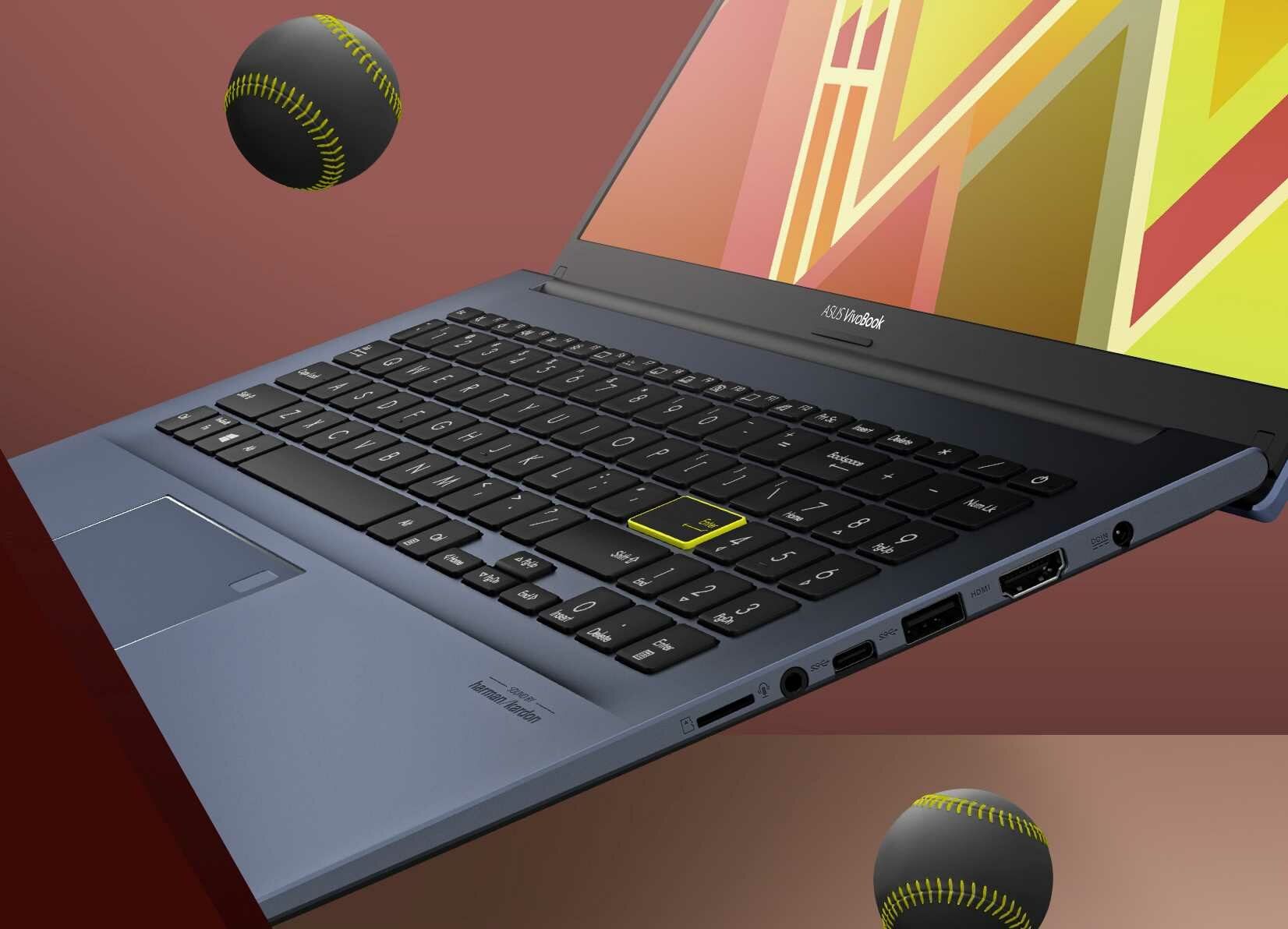 Laptop ASUS Vivobook A513EA - klawiatura