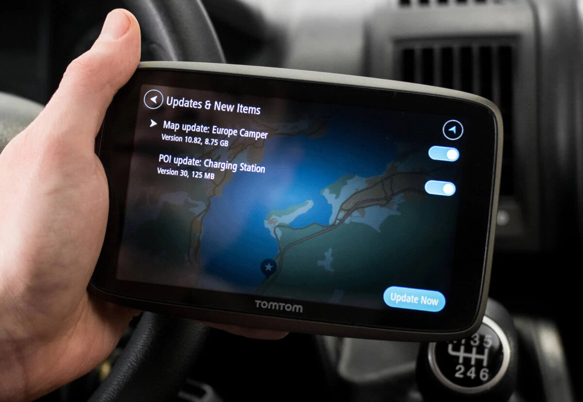Nawigacja TOMTOM GO Expert 5 swietny wyswietlacz