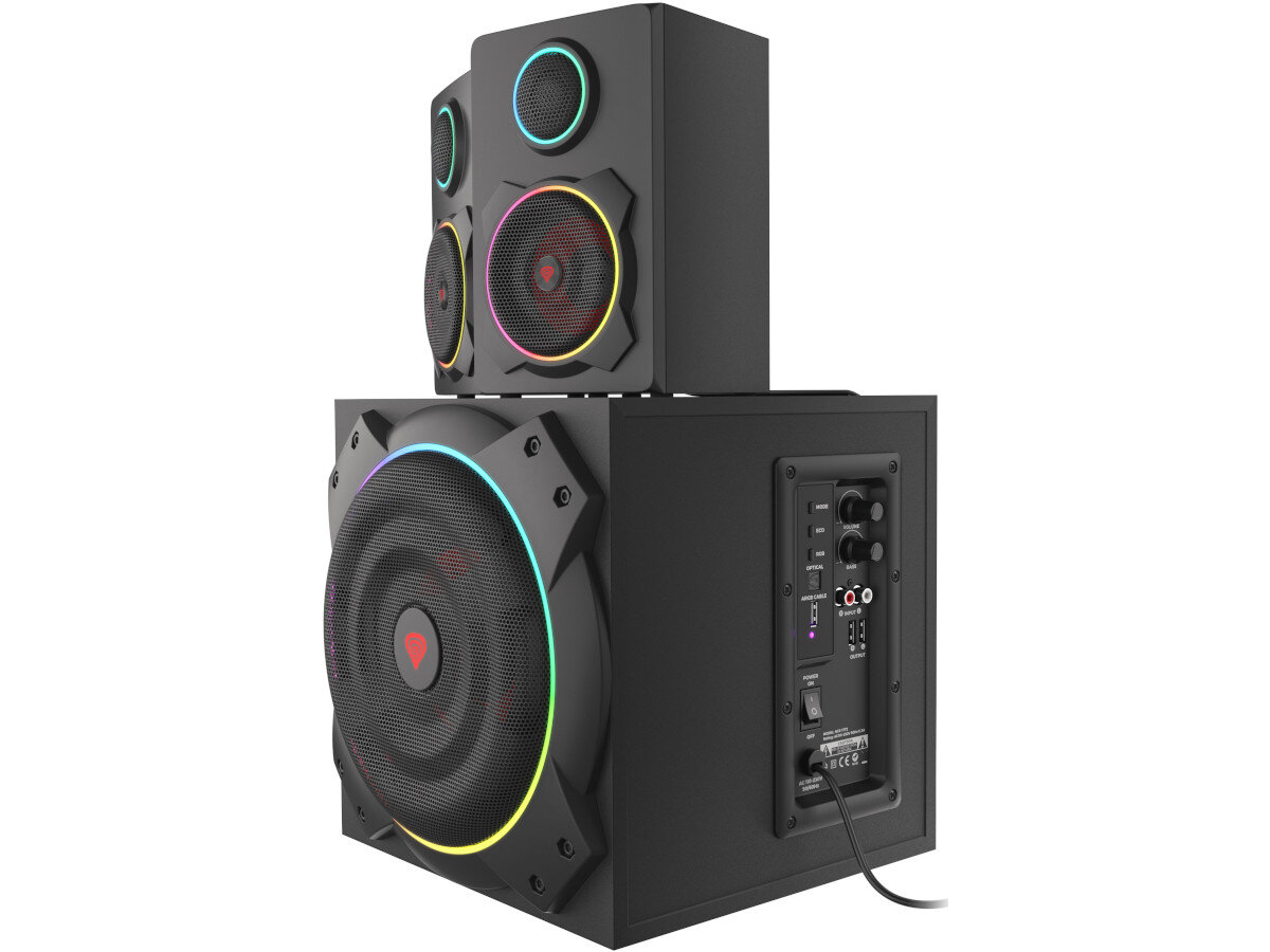 Glosniki GENESIS Helium 800BT polaczenie bezprzewodowe