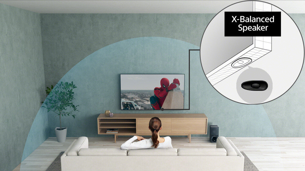 Telewizor SONY LED KD-X85K - X-Balanced Speaker