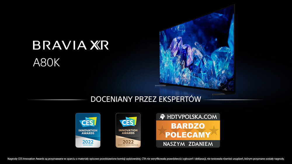 Telewizor SONY XR-A80K - banner