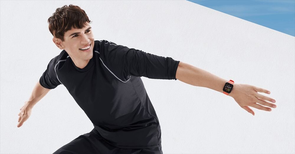 Smartwatch MAIMO WT2105   ekran bateria czujniki zdrowie sport pasek ładowanie pojemność rozdzielczość łączność sterowanie krew puls rozmowy smartfon aplikacja 